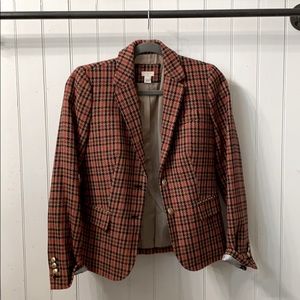 J Crew houndstooth blazer size 2